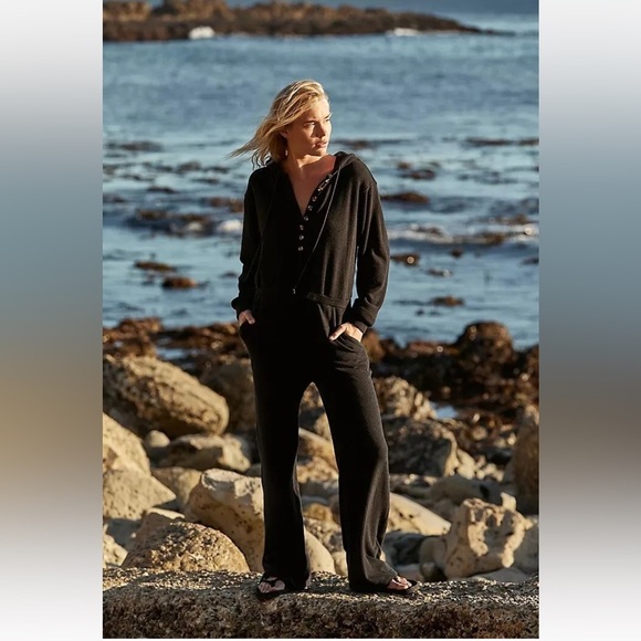NWT Free People Street Chic One-Piece Size Medium in Black - Picture 1 of 17